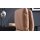 Interliving Sessel Serie 4566 haselnussfarbenes Leder Punch & schwarzer Sternfuß