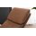 Interliving Sessel Serie 4566 haselnussfarbenes Leder Punch & schwarzer Sternfuß