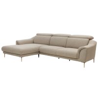 Interliving Sofa Serie 4461 - Ecksofa sandfarbener Bezug...