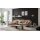 Interliving Sofa Serie 4461 - Ecksofa sandfarbener Bezug Mido 64 & schwarze Metallfüße - Stellfläche ca. 185 x 290 cm