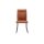 Interliving Esszimmer Serie 5505 - Esszimmerstuhl caramelfarbene Mikrofaser 925-72 & schwarzes Metall
