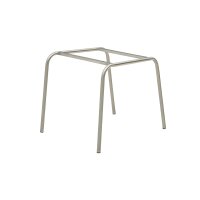 Interliving Esszimmer Serie 5122 – Polsterstuhl fangofarbenes Kunstleder LEA-TEX & gebürsteter Edelstahl