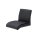 Interliving Esszimmer Serie 5122 – Barhocker schwarzes Kunstleder LEA-TEX & gebürsteter Edelstahl