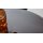 Interliving Esszimmer Serie 5122 – Bartisch graues Glas & Edelstahl - Durchmesser ca. 90 cm