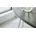Interliving Esszimmer Serie 5122 – Bartisch graues Glas & Edelstahl - Durchmesser ca. 90 cm