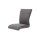 Interliving Esszimmer Serie 5122 – Schwingstuhl onyxfarbene Mikrofaser & mattschwarzes Metall