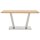 Interliving Esszimmer Serie 5122 – Esstisch Wildeiche & Edelstahl - ca. 160 x 90 cm