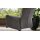 Interliving Esszimmer Serie 5122 – Armlehnstuhl onyxfarbene Mikrofaser & mattschwarzes Metall