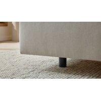 Interliving Bettensystem Serie 1420 - Boxspringbett naturfarbener Stoffbezug Cleo - Liegefläche ca. 180 x 200 cm