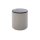 Interliving Bettensystem Serie 1420 - Nachtkonsole naturfarbener Stoffbezug Cleo & schwarzes Holz