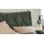 Interliving Bettensystem Serie 1420 - Boxspringbett moosgrüne Chenille Toni & schwarze Holzfüße - Liegefläche ca. 180 x 200 cm
