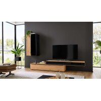 Interliving Wohnzimmer Serie 2033 - Wohnwand Asteiche -...