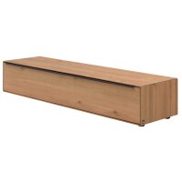 Interliving Wohnzimmer Serie 2033 - Wohnwand Asteiche - dreiteilig, Breite ca. 303 cm