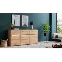 Interliving Wohnzimmer Serie 2033 - Sideboard Asteiche -...