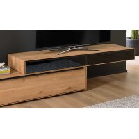Interliving Wohnzimmer Serie 2033 - Lowboard dunkelgraues...