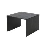 Interliving Wohnzimmer Serie 2033 - Couchtisch-Set schwarze & biancofarbene Asteiche - zweiteilig