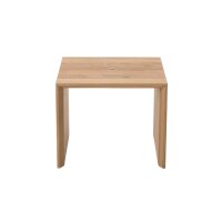Interliving Wohnzimmer Serie 2033 - Couchtisch-Set schwarze & biancofarbene Asteiche - zweiteilig