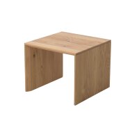 Interliving Wohnzimmer Serie 2033 - Couchtisch-Set schwarze & biancofarbene Asteiche - zweiteilig
