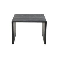 Interliving Wohnzimmer Serie 2033 - Couchtisch-Set schwarze & biancofarbene Asteiche - zweiteilig
