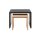 Interliving Wohnzimmer Serie 2033 - Couchtisch-Set schwarze & biancofarbene Asteiche - zweiteilig