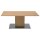 Interliving Wohnzimmer Serie 2033 - Couchtisch Asteiche & schwarzes Metall - ca. 115 x 65 cm