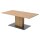Interliving Wohnzimmer Serie 2033 - Couchtisch Asteiche & schwarzes Metall - ca. 115 x 65 cm