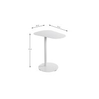 Beistelltisch Höhe ca. 60 cm - Weiß