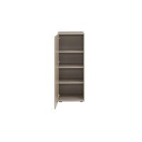 Interliving Wohnzimmer Serie 2031 - Highboard Grau & Risseiche - vier Türen, zwei Schubladen, Breite ca. 180 cm