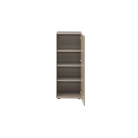 Interliving Wohnzimmer Serie 2031 - Highboard Grau & Risseiche - vier Türen, zwei Schubladen, Breite ca. 180 cm