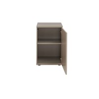 Interliving Wohnzimmer Serie 2031 - Sideboard Grau & Risseiche - zwei Türen, zwei Schubladen, Breite ca. 180 cm