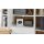 Interliving Wohnzimmer Serie 2031 - Homeoffice-Kombination Tonweiß & Risseiche - Länge ca. 255 cm