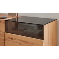 Interliving Wohnzimmer Serie 2031 - Wohnwand Balkenbuche - Länge ca. 330 cm