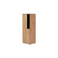 Interliving Wohnzimmer Serie 2031 - Wohnwand Balkenbuche - Länge ca. 330 cm