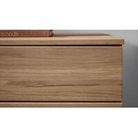 Interliving Wohnzimmer Serie 2031 - Wohnwand Risseiche - Länge ca. 257 cm