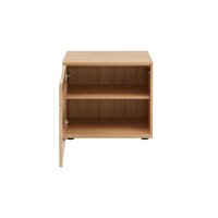 Interliving Wohnzimmer Serie 2031 - Wohnwand Risseiche - Länge ca. 257 cm