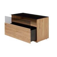 Interliving Wohnzimmer Serie 2031 - Wohnwand Risseiche - Länge ca. 257 cm