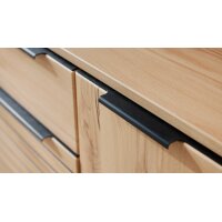 Interliving Wohnzimmer Serie 2032 - Wohnwand Risseiche - Länge ca. 330 cm