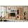 Interliving Wohnzimmer Serie 2032 - Wohnwand Risseiche - Länge ca. 330 cm