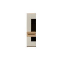 Interliving Wohnzimmer Serie 2032 - Wohnwand Sandbeige & Risseiche - Länge ca. 315 cm