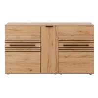Interliving Wohnzimmer Serie 2032 - Sideboard Risseiche - drei Türen, Länge ca. 150 cm
