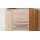 Interliving Wohnzimmer Serie 2032 - Highboard Risseiche - zwei Türen, Breite ca. 90 cm
