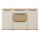 Interliving Wohnzimmer Serie 2032 - Sideboard Sandbeige & Risseiche - zwei Türen, drei Schubladen, Länge ca. 150 cm