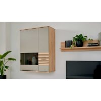Interliving Wohnzimmer Serie 2032 - Wohnwand Grau &...