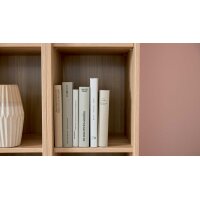 Interliving Wohnzimmer Serie 2032 - Wohnwand Grau & Risseiche - Länge ca. 315 cm
