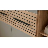 Interliving Wohnzimmer Serie 2032 - Wohnwand Grau &...