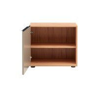 Interliving Wohnzimmer Serie 2032 - Wohnwand Grau & Risseiche - Länge ca. 315 cm