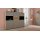 Interliving Wohnzimmer Serie 2032 - Highboard Grau & Risseiche - drei Türen, Breite ca. 180 cm