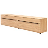 Interliving Wohnzimmer Serie 2032 - Wohnwand Risseiche - Länge ca. 345 cm
