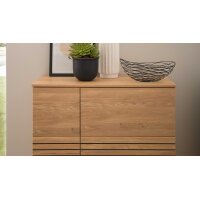 Interliving Wohnzimmer Serie 2032 - Wohnwand Risseiche - Länge ca. 345 cm
