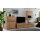 Interliving Wohnzimmer Serie 2032 - Wohnwand Risseiche - Länge ca. 345 cm